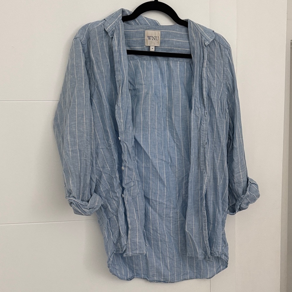 WNU linen button up